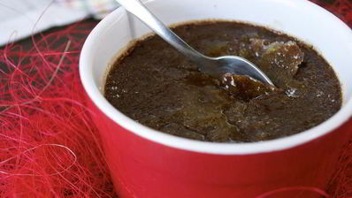 шоколадный крем-брюле