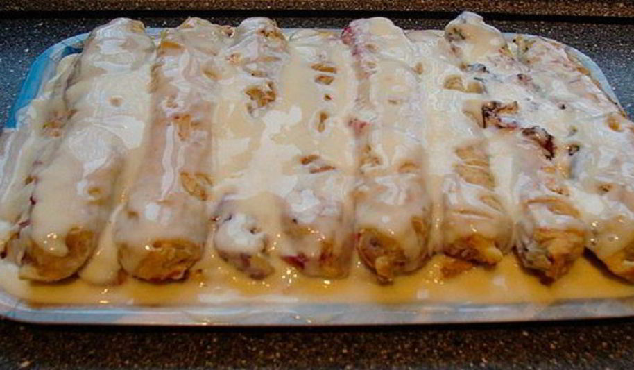 Рецепт трубочек в креме