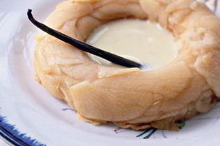 Яблоки с английским кремом