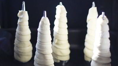 закусочные трубочки с кремом из копченого лосося