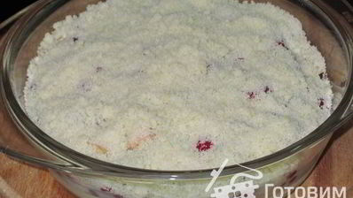 запеченный крем из ряженки под вкусной корочкой