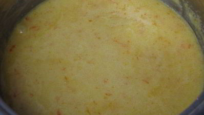 заварные пончики с апельсиновым кремом