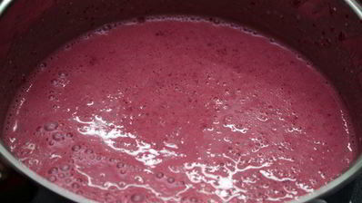 миндально-ягодный десерт