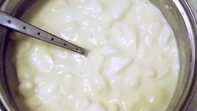 кокосовое мороженое с клюквой