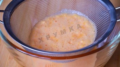 легкое домашнее мороженое мандариновое