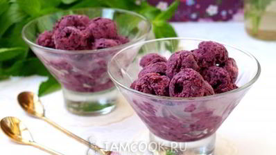 мороженое из шелковицы