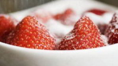 мороженое пьяная клубника