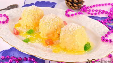 мороженое с хурмой