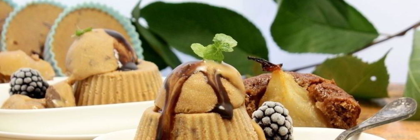 Мороженое со сгущенкой