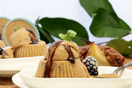 Мороженое со сгущенкой