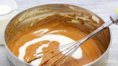 мороженое со сгущенкой