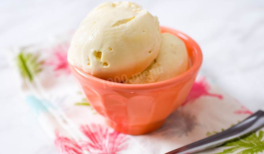 Рецепт мороженого в мороженице со сливками