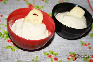 Мягкое мороженое из бананов с медом