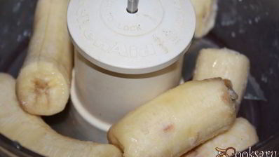 мягкое мороженое из бананов с медом