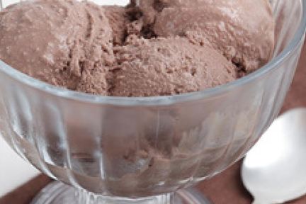 Шоколадное мороженое