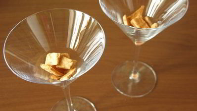 соленое мороженое с крабовыми палочками