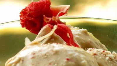 соленое мороженое с крабовыми палочками