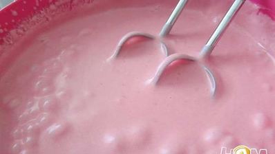 торт-мороженое арбуз