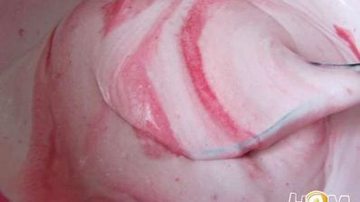 торт-мороженое арбуз