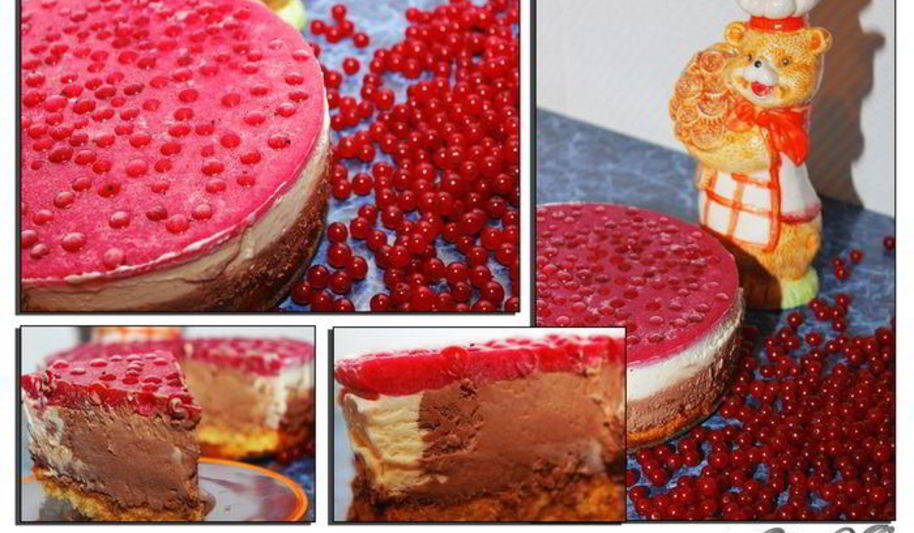 Рецепт торта-мороженого смородинка