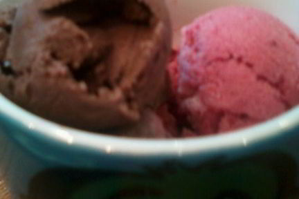 Тройное шоколадное мороженое