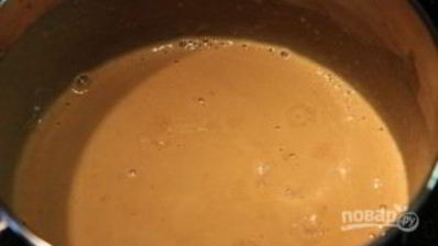 карамельный мусс для торта