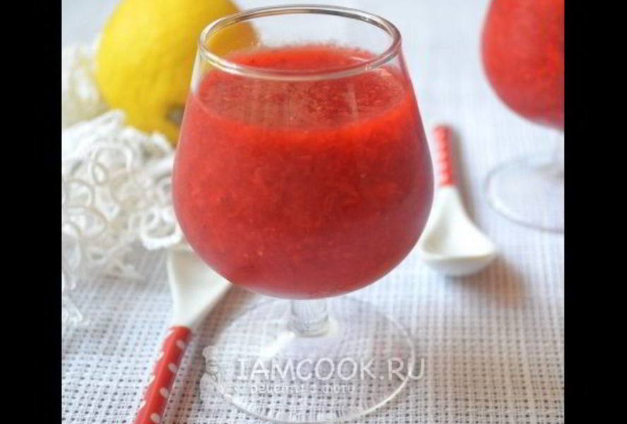 Клубничный мусс