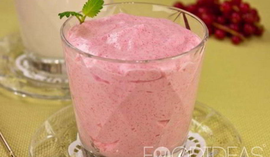 Рецепт клюквенного мусса