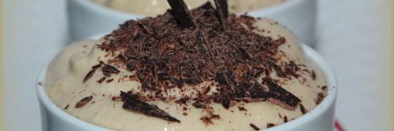 Кофейно-творожный мусс