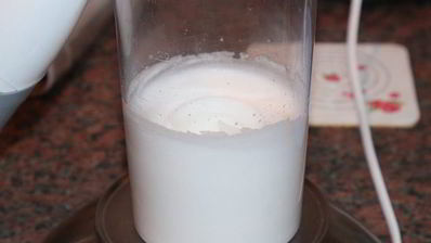 кофейно-творожный мусс