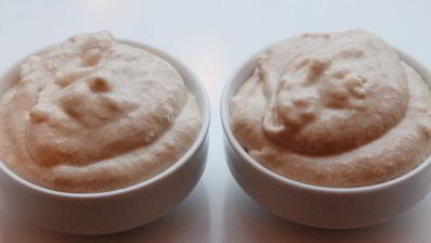 кофейно-творожный мусс