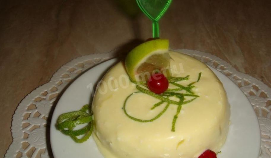 Рецепт лаймового мусса