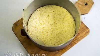 лимонно-клубничный муссовый торт