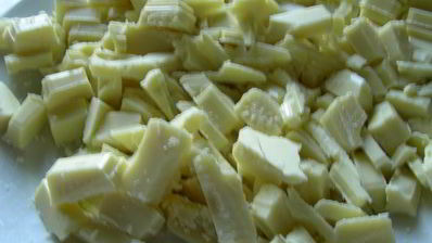 мусс из белого шоколада и лимона