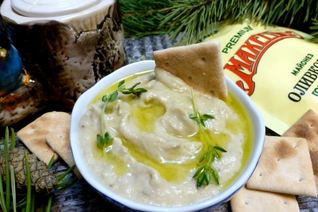 Мусс из запеченных баклажанов по-магрибски