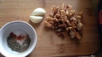 мусс из запеченных баклажанов