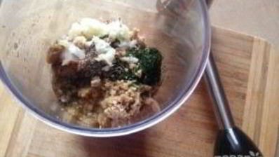 мусс из запеченных баклажанов