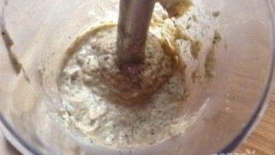 мусс из запеченных баклажанов