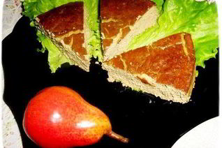 Печеночный мусс с грушами