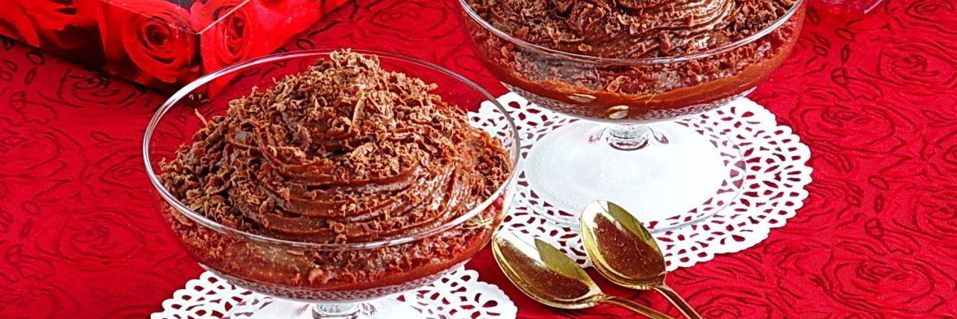 Шоколадно-молочный мусс