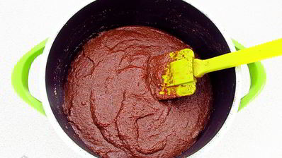 шоколадно-молочный мусс