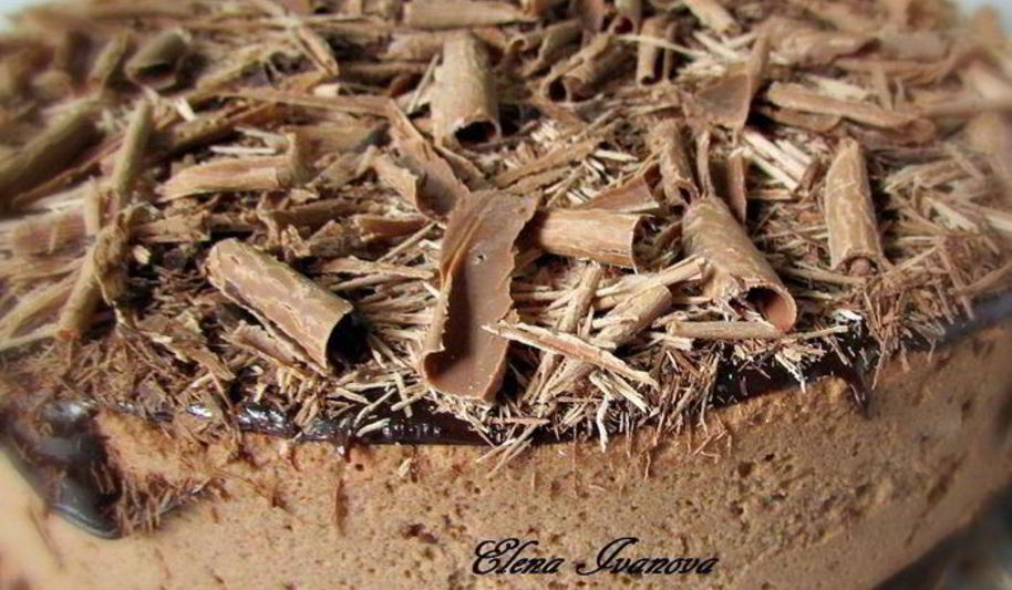 Рецепт шоколадна-вишневого торт-мусс