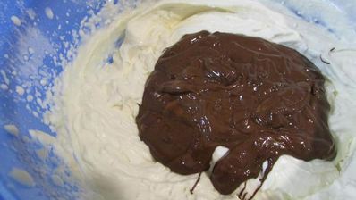 шоколадно-вишневый торт-мусс