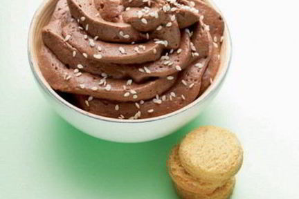 Шоколадный мусс с тофу