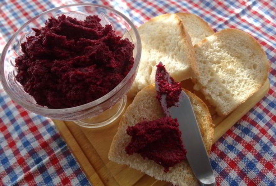 Свекольный мусс