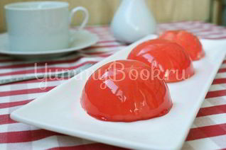 Ванильный мусс в глазури