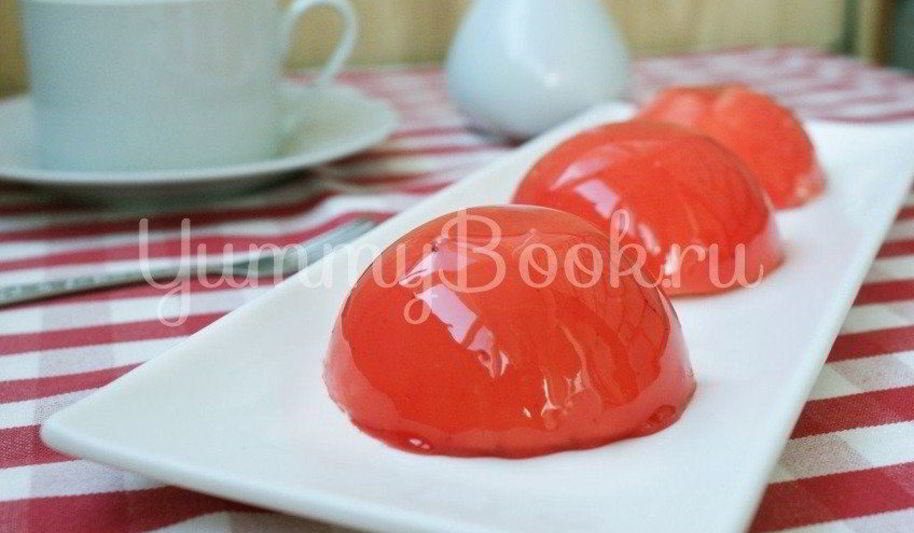 Рецепт ванильного мусса в глазури