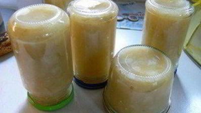 яблочный мусс