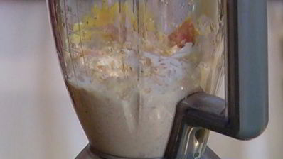 закуска из цикория с куриным муссом и тархуном