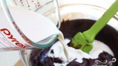 охлажденный горячий шоколад